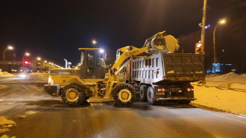 Из Тольятти вывезли почти 4,4 тысячи кубометров дорожного снега