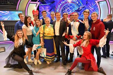 Александр Масляков поблагодарил Дмитрия Азарова за поддержку КВН в Самарской области