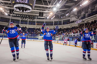 Тольяттинская Лада в матче ВХЛ одержала седьмую победу подряд
