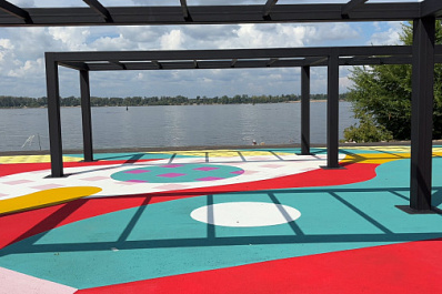 На самарской набережной появится новая спортплощадка