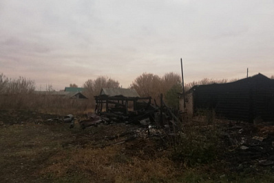 Во время пожара 11 октября в Самарской области погибли двое мужчин