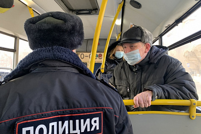 В Самаре за неделю составили 20 протоколов на пассажиров-"антимасочников"