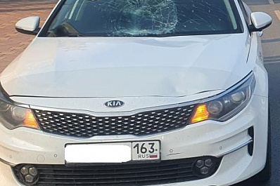 На проспекте Ленина в Самаре под машину попали два пешехода