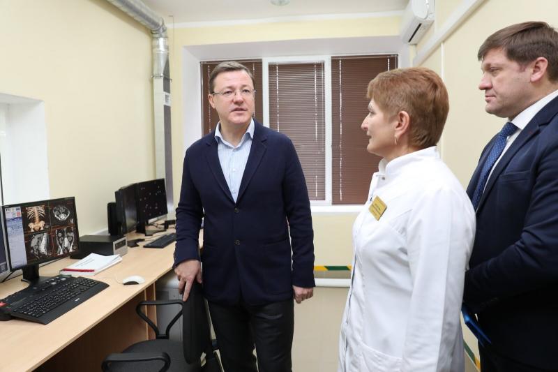 В Нефтегорске открыли кабинет компьютерной томографии