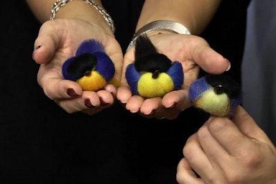 Самарцам рассказали, как сделать птичку из шерсти или ниток