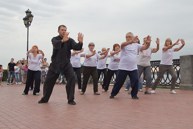 Самарцев бесплатно обучат азам китайской гимнастики