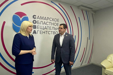 Депутат Самарской губдумы Роман Балтер поздравил СОВА с Днем печати