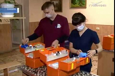 Количество вызовов на станции скорой помощи Самары возросло