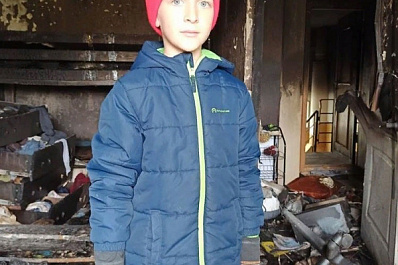 Мальчик со сломанными руками спас сестру при пожаре в Ростовской области
