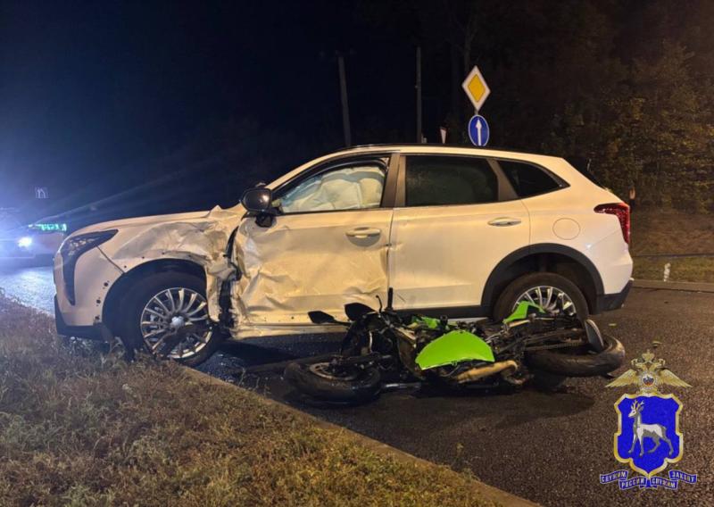 В Самаре мотоциклистка погибла при столкновении с HAVAL 22 сентября