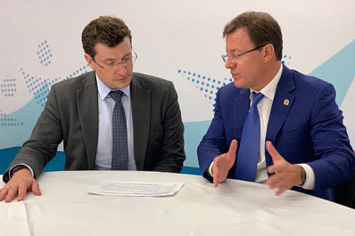 Дмитрий Азаров провел встречу с губернатором Нижегородской области