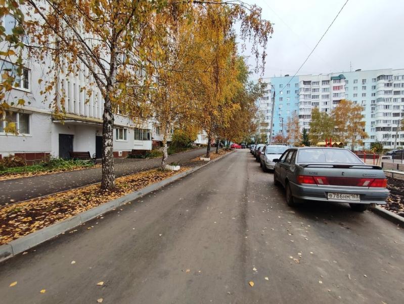 В Красноглинском районе Самары завершили сезон благоустройства дворов на 2022 год