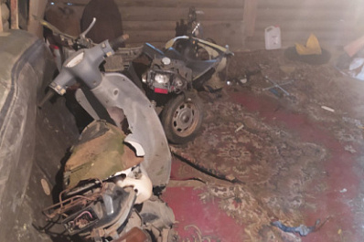 В Сызрани 19-летний парень украл из сарая соседа два скутера и увёз их на "Газели"