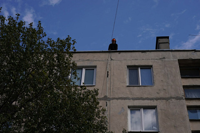 В Новокуйбышевске отремонтировали крышу девятиэтажки