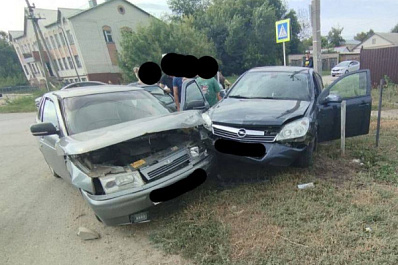 В Шигонах 24 августа при столкновении двух легковушек пострадал человек