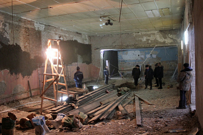 Стартовал капитальный ремонт Дома культуры в Хворостянском районе