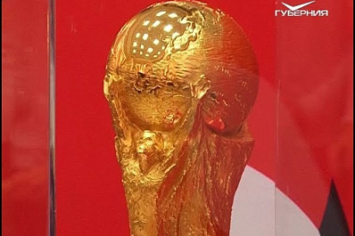 Кубок ЧМ-2018 побывал в одной из самарских школ