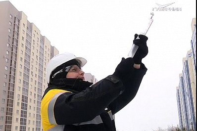 Мобильная экологическая лаборатория проверяет качество воздуха в Куйбышевском районе Самары