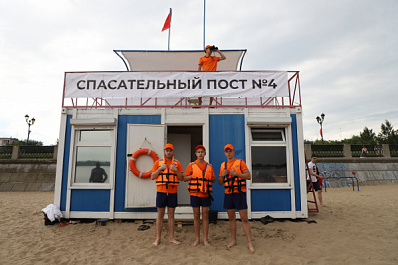 В Самаре 10 июня на пляжах открыли 14 спасательных постов