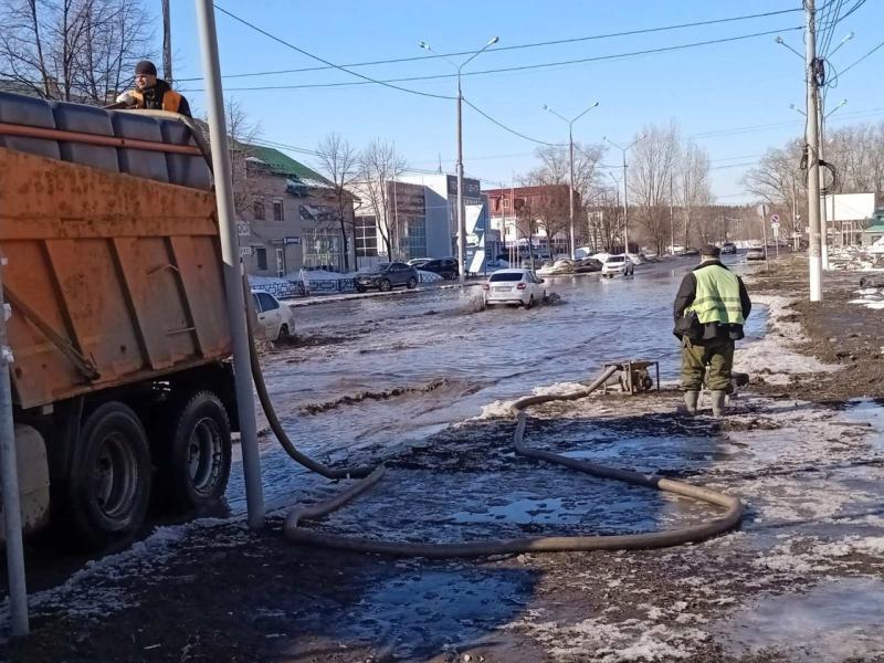 Ситуация с подтоплениями в Тольятти улучшилась