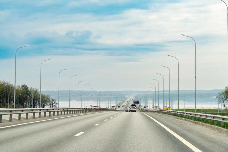 В Самарской области открыли движение по мосту через реку Малая Черная