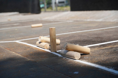 Сыграли в городки: семейные команды определили победителя и призеров Кубка городской Думы Самары