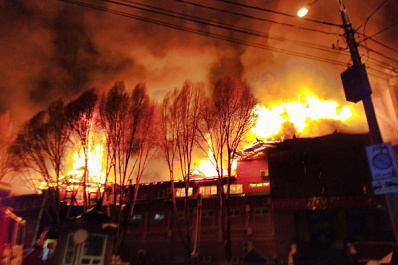 Директор ресторана "Золотая Пагода": жертв в результате пожара нет