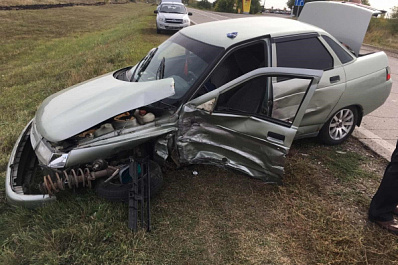 В Самарской области пенсионер-лихач устроил аварию на трассе