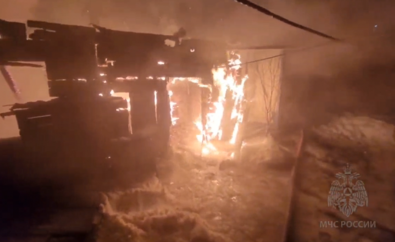 В Кинеле сгорели частные дома из-за нестандартных обогревателей