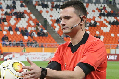 Матч "Иртыш" – "Крылья Советов" будет судить арбитр из Москвы