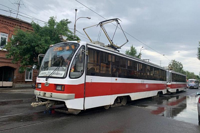 В Самаре из-за ремонта путей на улице Ново-Вокзальной изменили движение трамваев