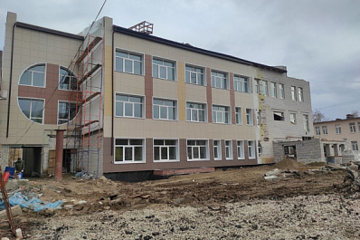 В Нефтегорском районе возводят бережливую поликлинику 