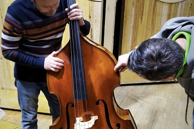 В Самаре в филармонии появился новый контрабас 