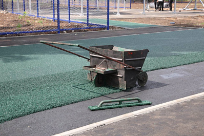 В Сызрани благоустраивают центральный пляж