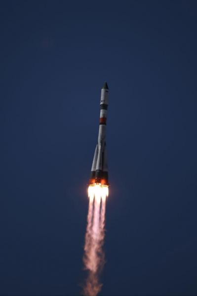 Самарская ракета-носитель, названная "Донбасс", стартовала с Байконура