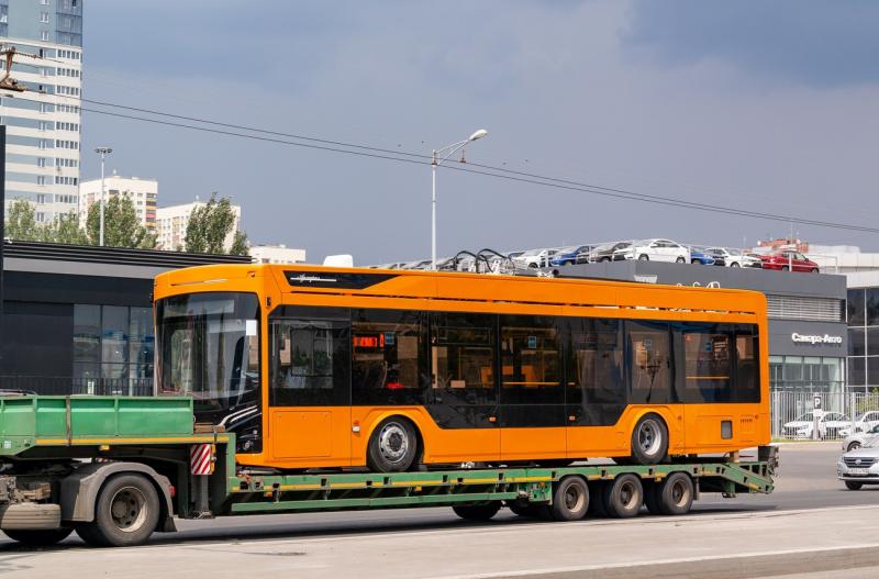 В Самару в июне 2021 года прибыли новые троллейбусы ПКТС-6281 "Адмирал" с кондиционерами