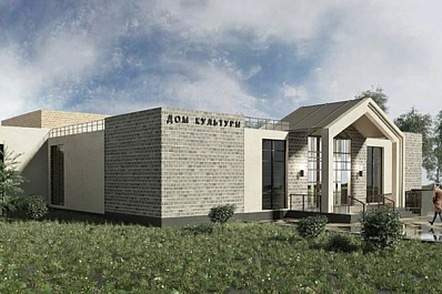 В Большечерниговском районе полным ходом идет строительство нового Дома культуры