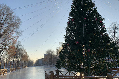 В Самаре в парке Дружбы открыли каток