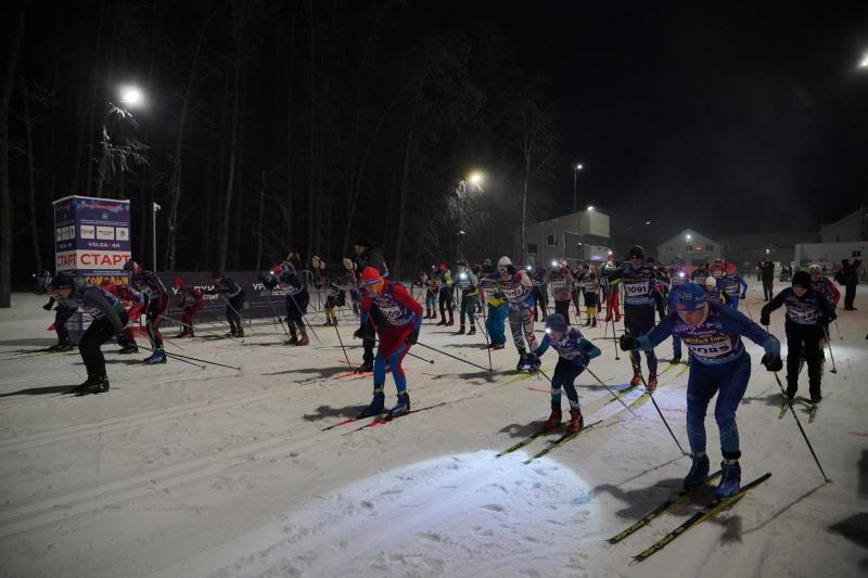 В Самаре прошли соревнования по лыжным гонкам "Сокольи горы"