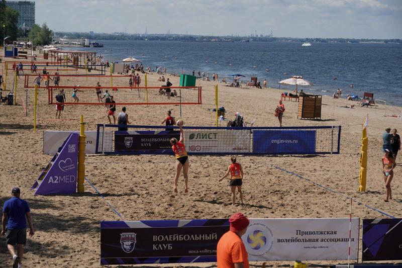 Чемпионат Самарской области по пляжному волейболу прошел в новом формате