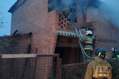 В Самарской области в пожаре погиб мужчина и его собака
