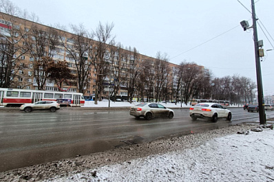 Утром 5 марта на Ново-Садовой в Самаре встали трамваи