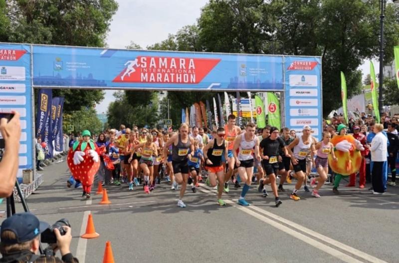 В Самаре прошел массовый легкоатлетический марафон