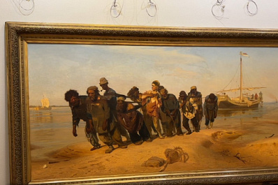 В Самару прибыли "Бурлаки на Волге"