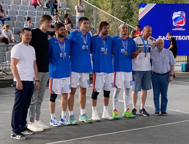 Баскетболисты Самарской области выиграли медаль Спартакиады