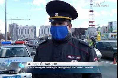 ГИБДД выписали почти 100 протоколов самарским водителям