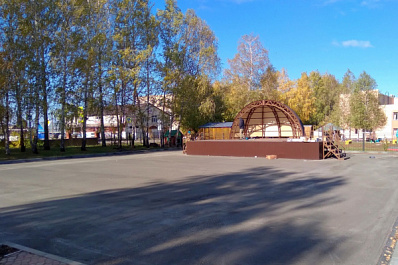 В Клявлинском районе появилась современная детская игровая площадка 