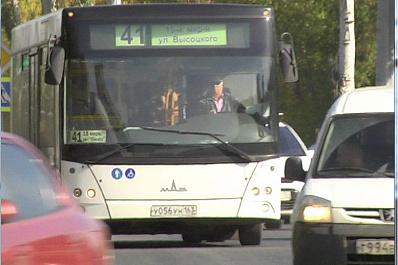 В Самаре пустили автобусы по кольцу улиц Гагарина, Луначарского и Московского шоссе