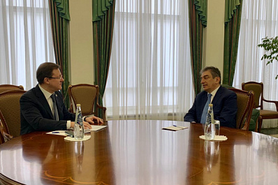 Дмитрий Азаров и Марк Курцер обсудили перспективы сотрудничества