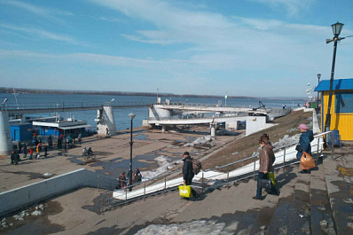 В Самаре к ноябрю разработают проект капремонта причала речного вокзала